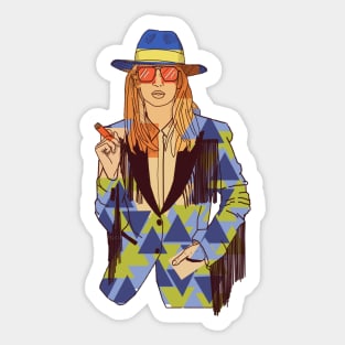 Smokin' Haught Only Sticker